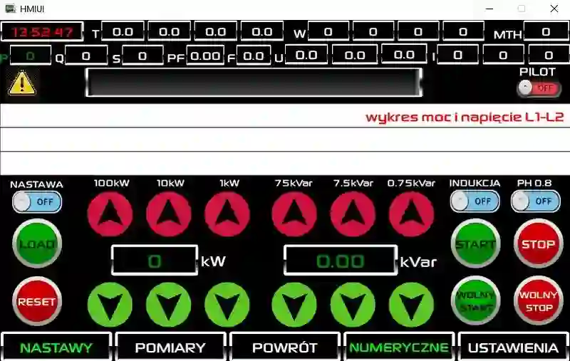 Sterowanie parametrami mocy